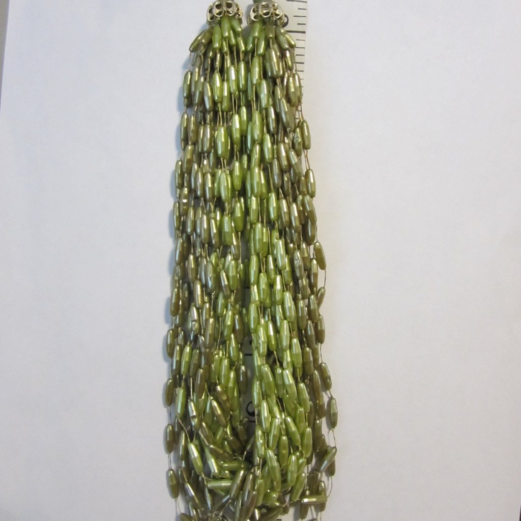 Vintage Multistrand Simulated Pearl Necklace